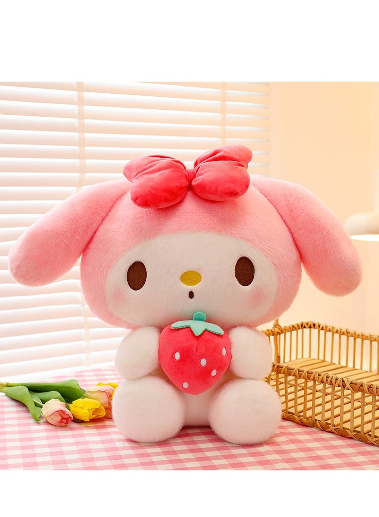 سانريو 28 سنتيمتر الكرتون الوردي الفراولة لحن أفخم دمية أفخم لعبة غرفة الديكور دمية ناعمة مناسبة لهدايا الأطفال هدايا الحفلات - Image 1