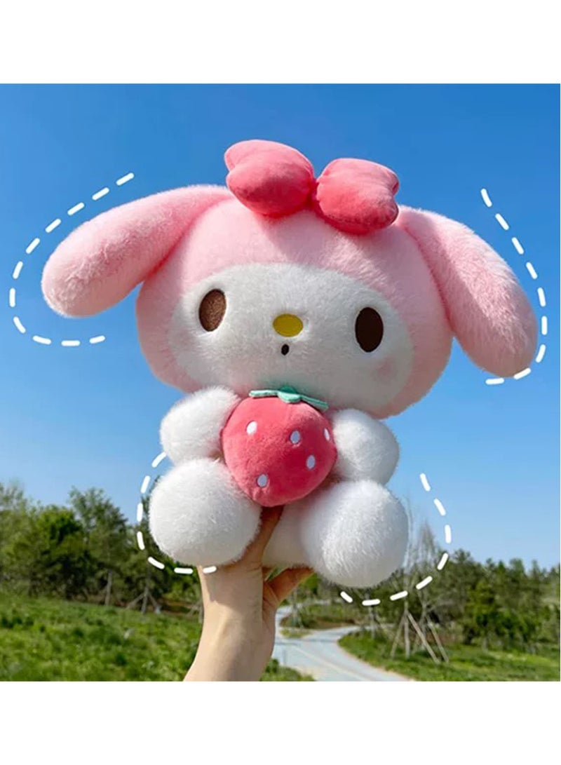 سانريو 28 سنتيمتر الكرتون الوردي الفراولة لحن أفخم دمية أفخم لعبة غرفة الديكور دمية ناعمة مناسبة لهدايا الأطفال هدايا الحفلات - Image 4