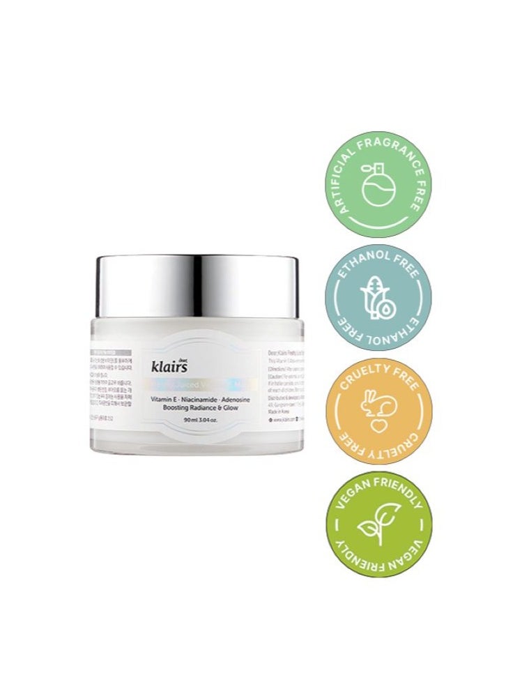 Klairs - Freshly Juiced Vitamin E Mask, Moisturizer, Boost the Effect Viatmin C, Niacinamide, Adenosine, 90ml, 3.04oz - Image 1