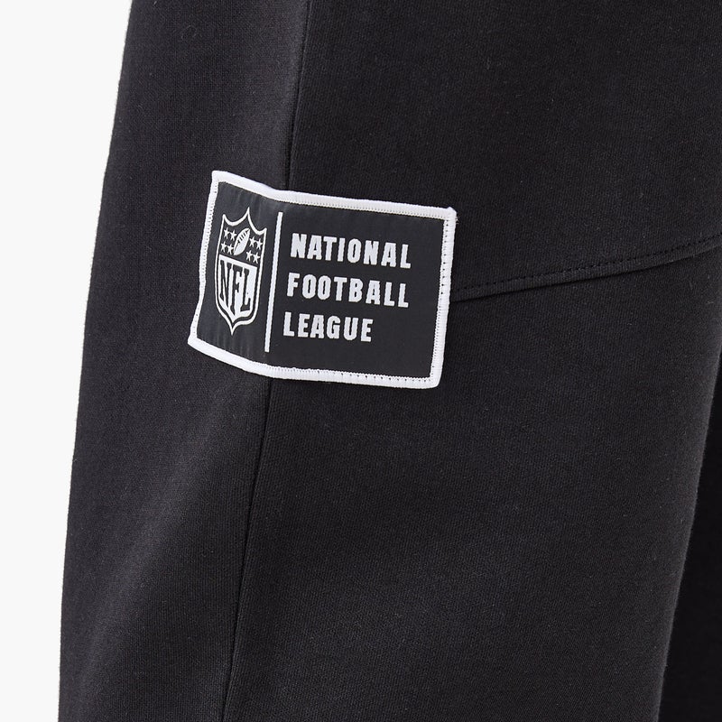 SP Characters Men Relaxed Fit Flexi Waist Track Pants with NFL Print - Image 4