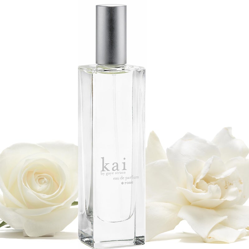 kai eau de parfum spray - rose absolute & the fresh scent of gardenia perfume wrapped in white exotics. airy, light & fresh scent, 1.7 Fl Oz, made in the USA