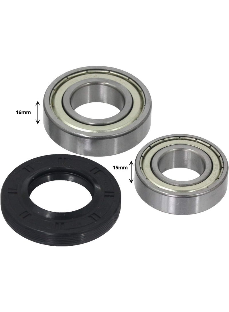 NSK Drum Bearing & Oil Seal Kit for LG Washing Machines 6205ZZ & 6206ZZ - Image 2