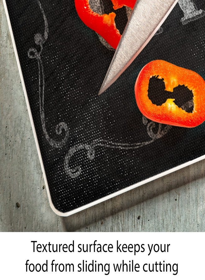 Highland Graphics Chalk It Up Kitchens are Made for Gathering Tempered Glass Large Cutting Board by Highland Graphics - Image 4