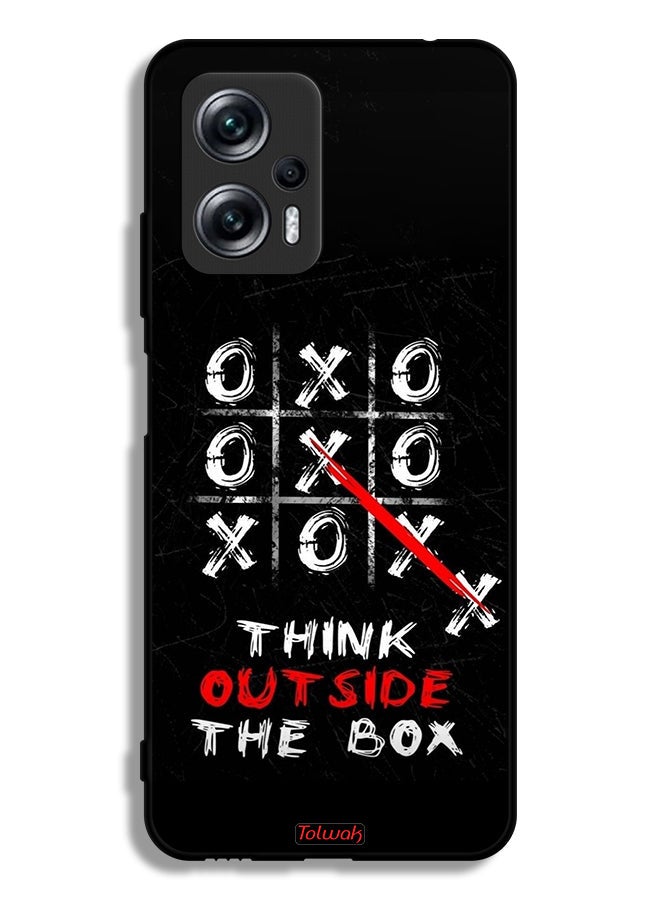 Tolwak Xiaomi Redmi Note 11T Pro Plus 5G Protective Case Cover Think Outside The Box - Image 2