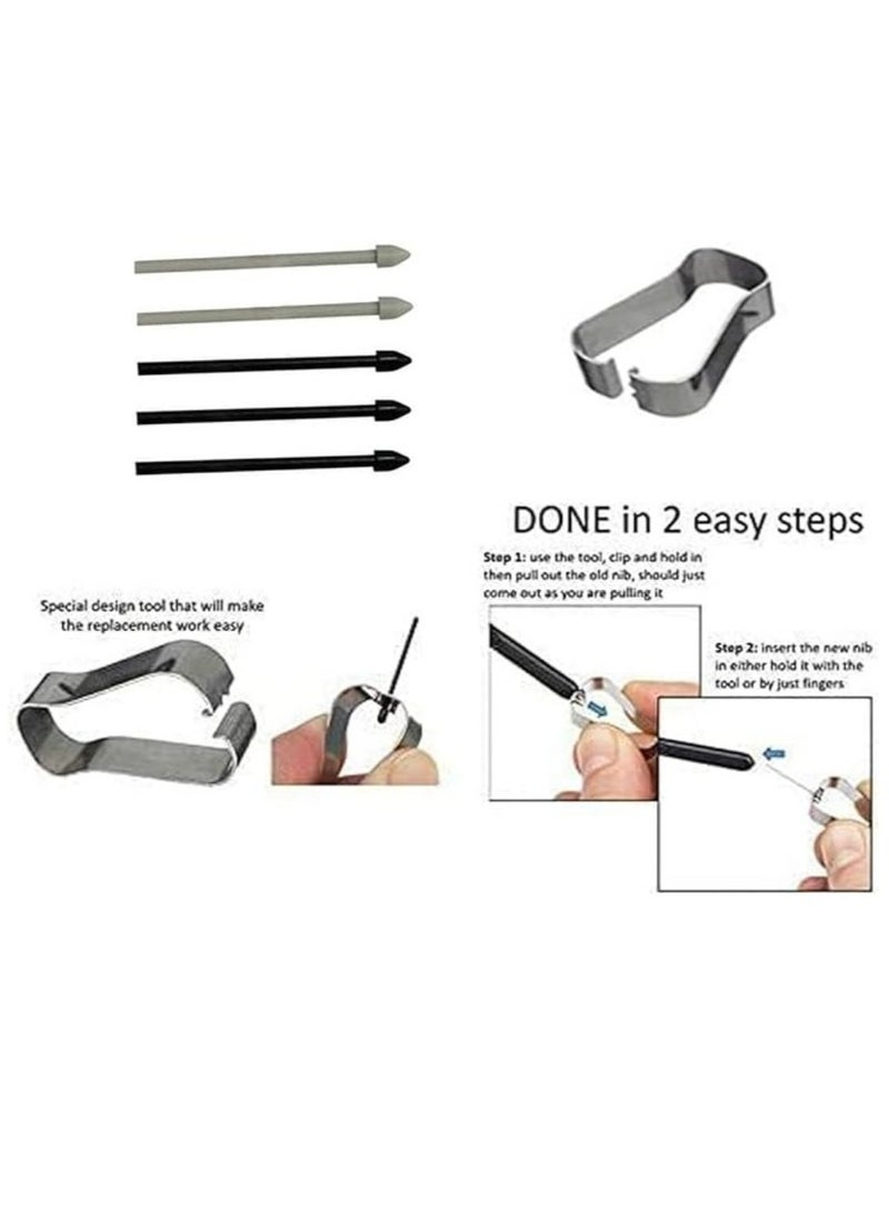 Samsung S Pen Smartphone Stylus EJ PS928 for Galaxy S24 Ultra Replacement S Pen Gesture Control High Pressure Sensitivity Remote Control Gray - Image 5