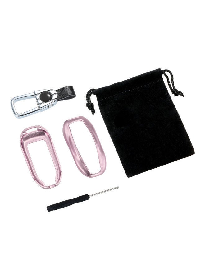 NIBEMINENT Aluminum Cover Case Key Protection Shell with Chain Replacement for Tesla Model 3/S - Image 3