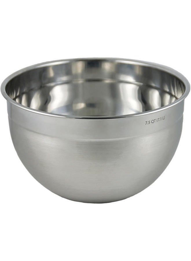 Tovolo Stainless Steel Mixing Bowls, 7.5 Qt - Metal Nesting Mixing Bowl with Rounded Lip for Easy Pour & Minimal Mess - Large & Small Dishwasher Safe Kitchen Supplies for Prep & Cooking - Image 1