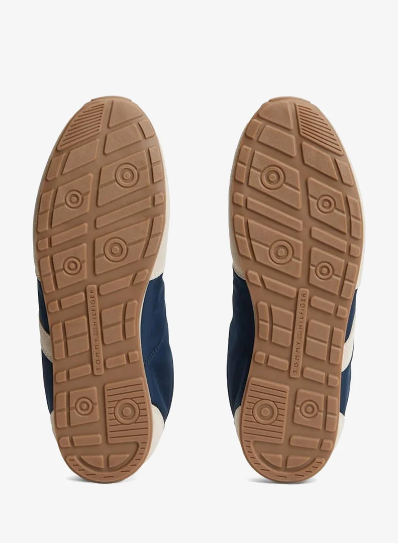 Tommy Hilfiger Desert Sky/Classic Stone Textile Low Profile Trainers for Men | Best Price UAE