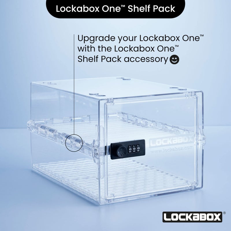 Lockabox Oneâ„¢ Shelf Pack 2.0 | New and Improved Design of Removable Shelves and Base Inserts Oneâ„¢ Products - Image 3