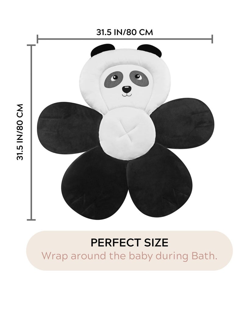 Baby Bath Pad for Sink, Soft Panda Cushion Mat Bath Seat for Sink Bathtub, Essentials Shower Gift for Infant Newborn, Black - pzsku/ZFCB9BAFA6BF8EABF3B2BZ/45/_/1721372682/8a26717b-e81f-4898-8f15-a0c95c2202df