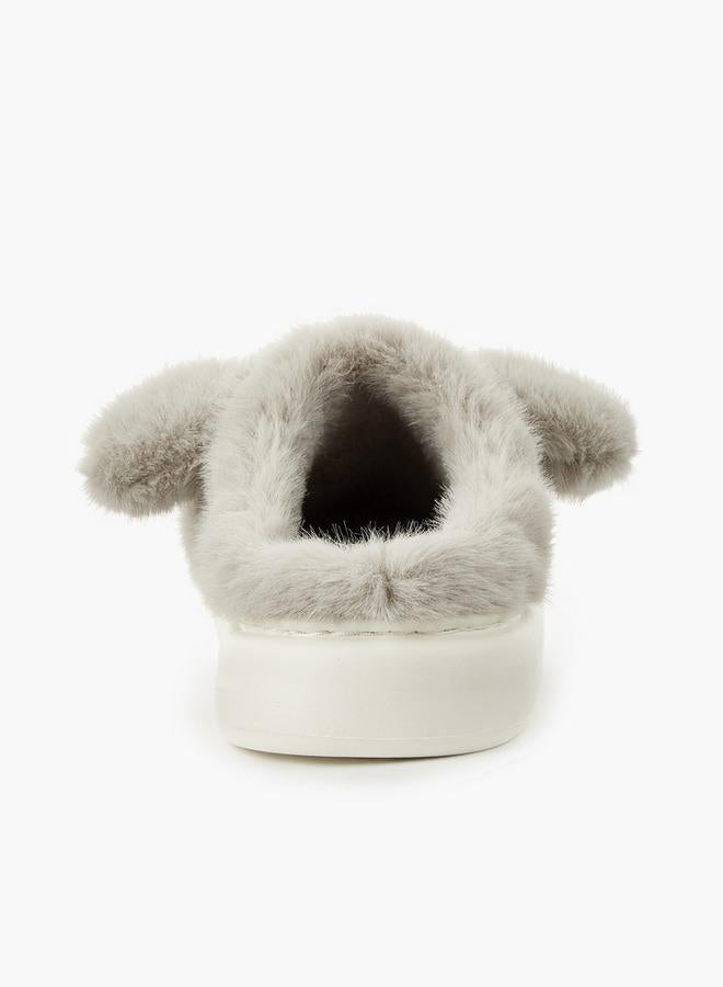 Le Confort Women Bear Embroidered Bedroom Slides - Image 5