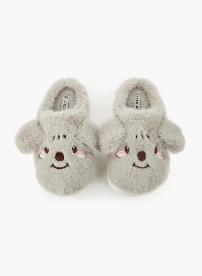 Le Confort Women Bear Embroidered Bedroom Slides - Image 3