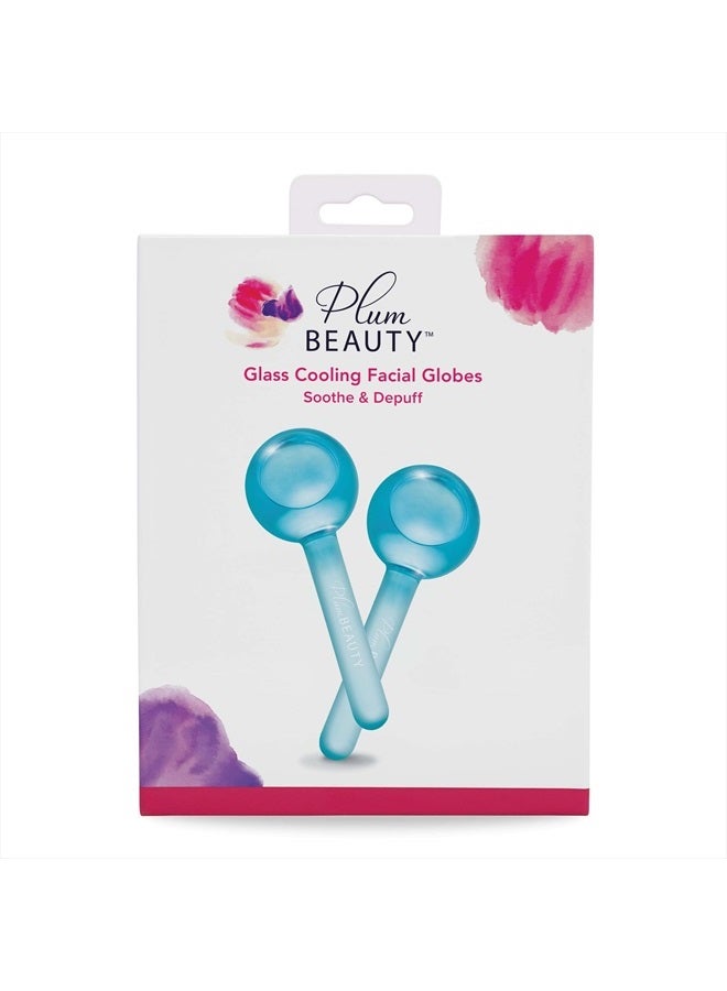 Plum Beauty Facial Ice Globes - Cooling Massage Tools for Refreshing Skincare Routine, Enhances Self Care, Reduces Puffiness - Set of 2 - Image 2