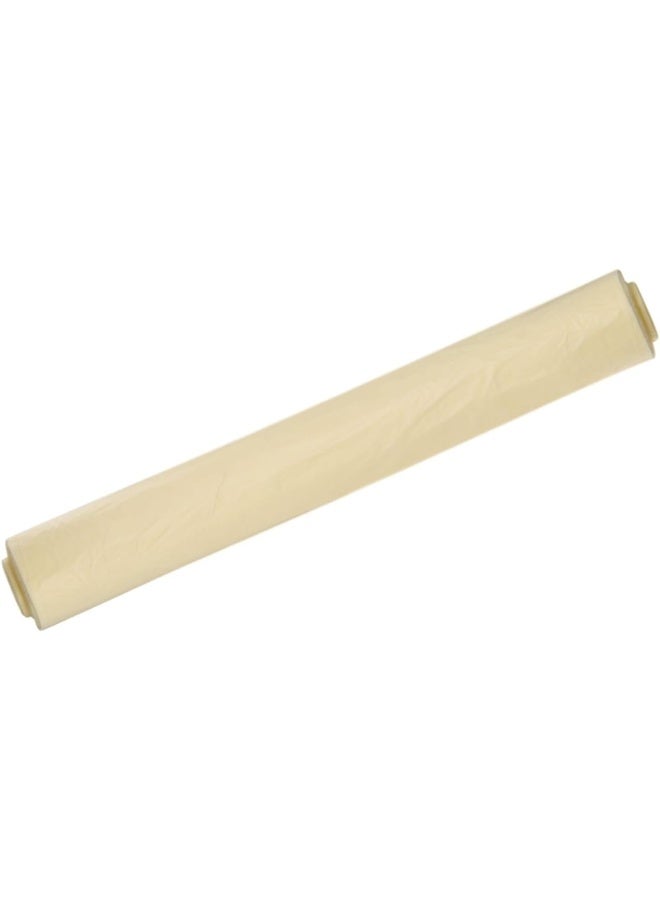 Zalcoon لفة سفرة جامبو | غطاء طاولة | غطاء طاولة قابل للتحلل الحيوي HDPE | 100 × 130 سم 50 ورقة، 69 سم × 4 و 8 كجم (أصفر) - Image 1