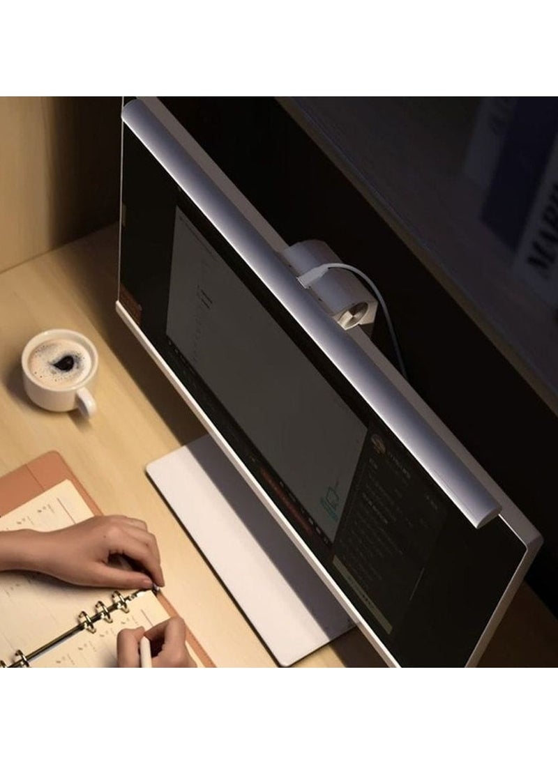 Xiaomi Mi Computer Monitor Light Bar Eyes Protection Computer USB Powered Lamp Display Hanging Light With 2.4GHz Wireless Remote Control Magnetic Rotation System and Ra95 Color Rendering Index - Black