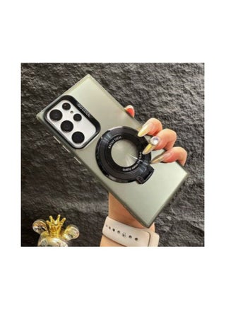 for Samsung S24 Ultra Phone Case, متوافق مع Magsafe, حالة حماية مغناطيسية مع قوس غير مرئي, حامي فيلم عدسة الكاميرا, حالة حماية شبه شفافة ماتي مقاومة للصدمات, مناسبة لـ Galaxy S24 Ultra 5g حالة حماية كاملة رقيقة للغاية - pzsku/ZFCBA3269CECF64301E77Z/45/1742462690/f52e0125-95bc-4df7-84ab-d575e0a597be