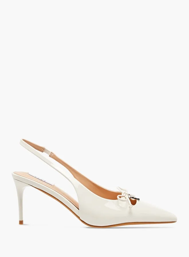 ايل أحذية نسائية بحزام خلفي بكعب ستيليتو