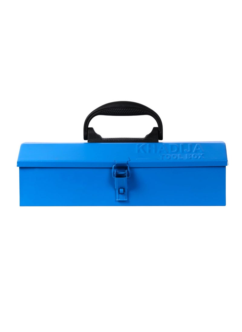 KHADIJA KHADIJA Metal Single Compartment Big Storage Professional Tool Box Blue  - Image 1