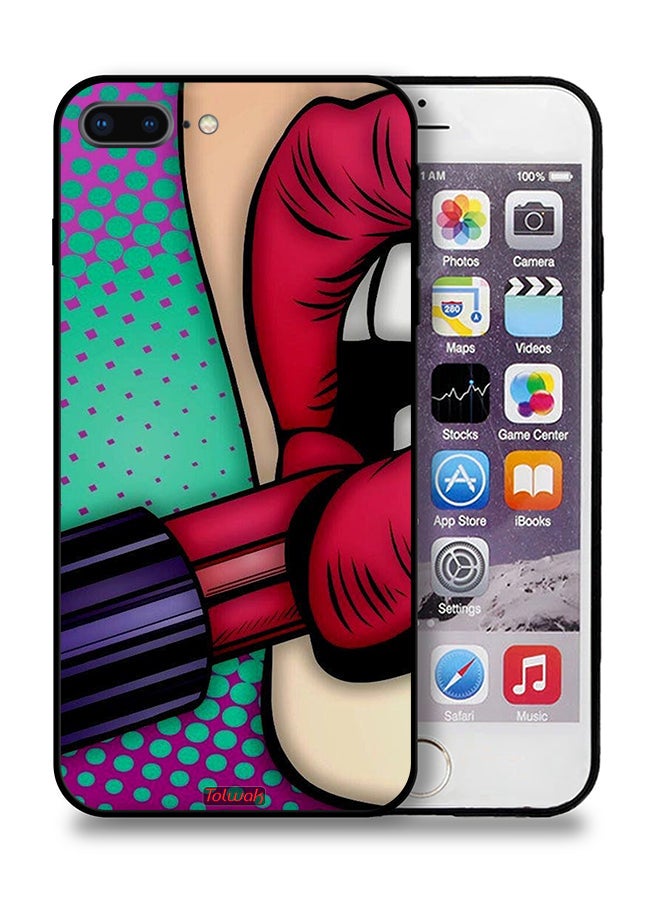Tolwak Apple iPhone 7 Plus Protective Case Lipstick - Image 1