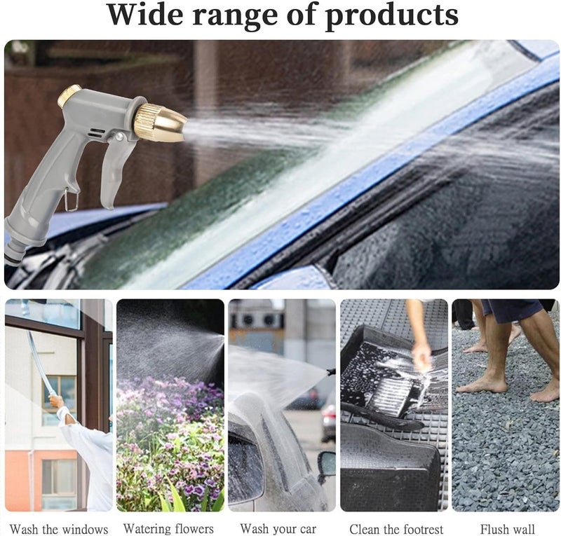 comfrt High Pressure Water Spray G-un Car Wash Hose Nozzle Garden Supplies Watering Sprinkler Cleaning Tools Water G-un - Image 4