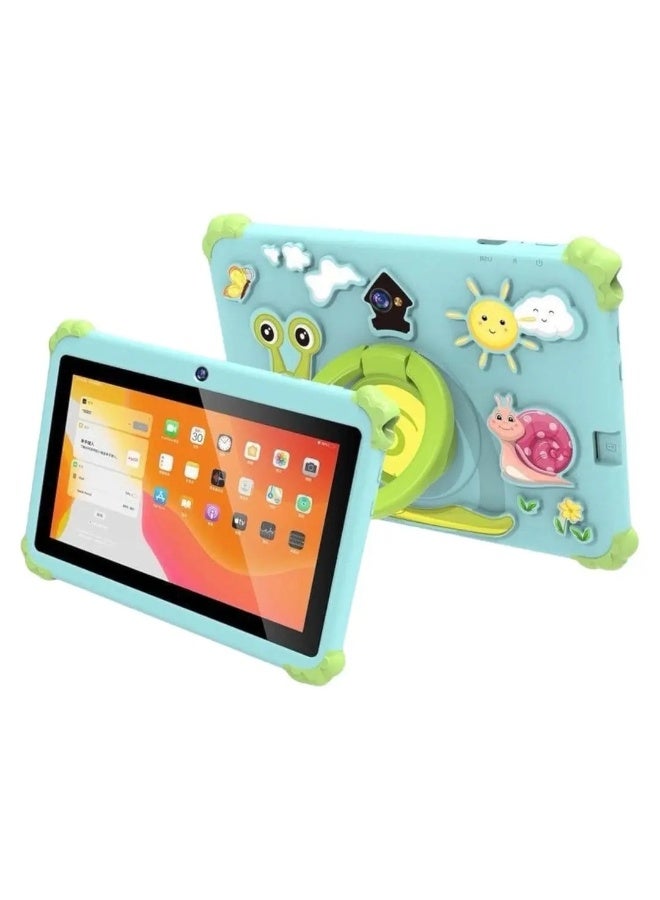 Bestrio S2 Kids Tablet 7-Inch LCD | 4GB RAM, 128GB Storage, Octa-Core Processor, Wi-Fi Learning Tablet with Child-Safe Case and Stand | Durable Educational Tablet for Kids, - Image 1