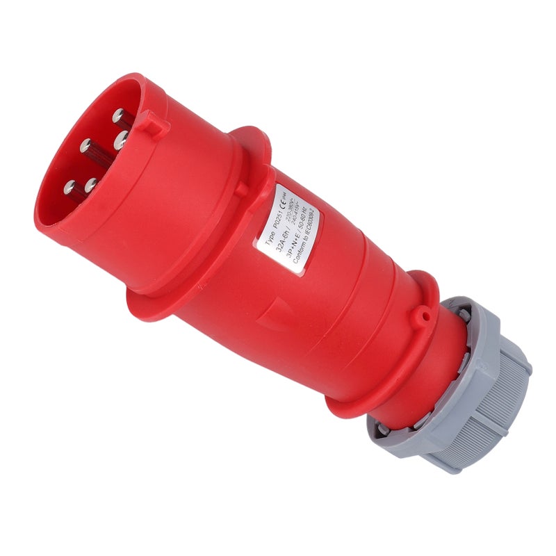 5 Pin Industrial Plug Waterproof Aviation Connector Concealed Straight Plugs 3P+N+E AC 220380V 240415V 32A - Image 5