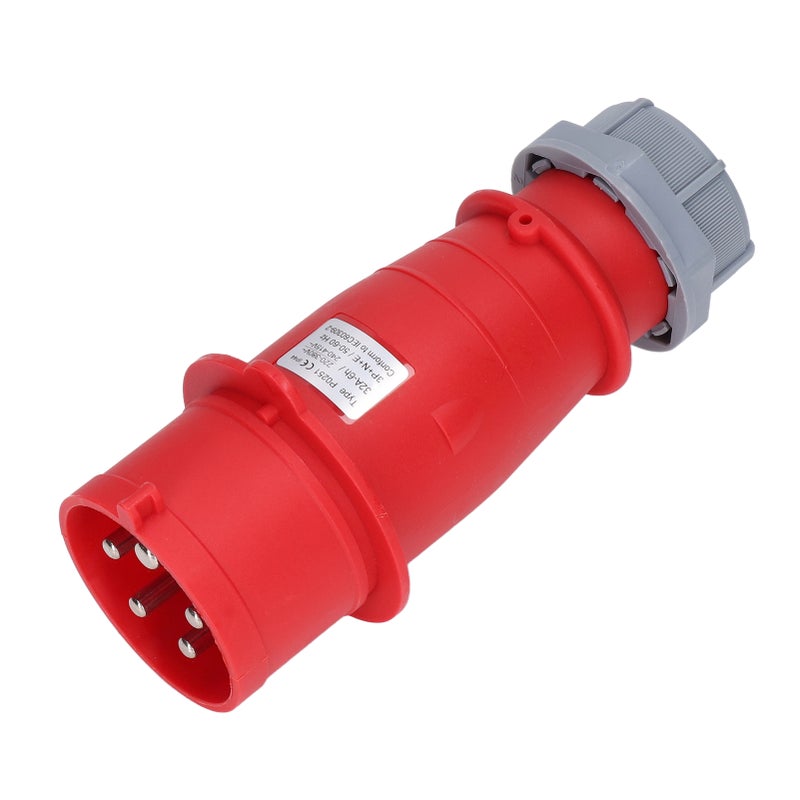 5 Pin Industrial Plug Waterproof Aviation Connector Concealed Straight Plugs 3P+N+E AC 220380V 240415V 32A - Image 4