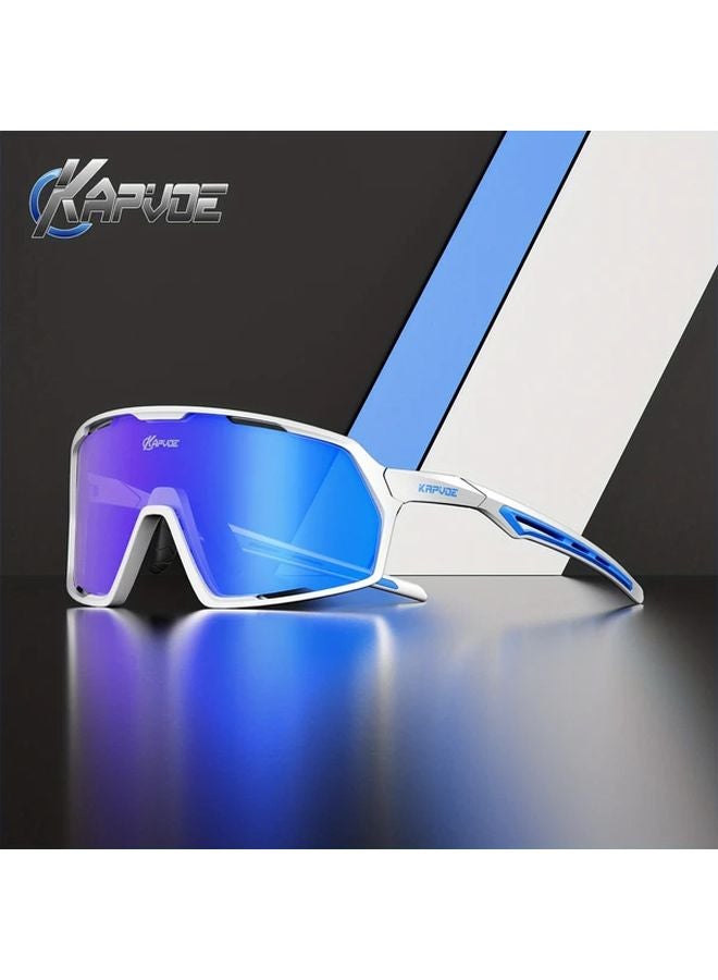 KAPVOE Sports Glasses TR Frame PC Lens Color 05 for Men Women Cycling Running - Image 1
