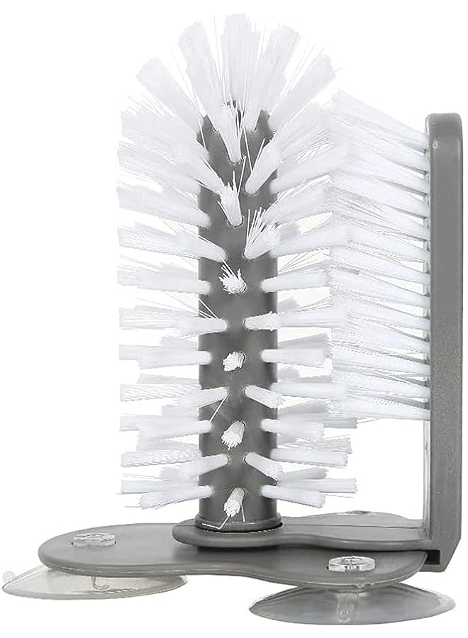 IAF Silicone Broom Sweeping,Multifunction Magic Broom,Indoor Broom Sweeper,180° Rotatable Detachable Floor Squeegee Glass Wiper,Pet Hair Remover Cleaning Tools (C-GREY) - Image 1