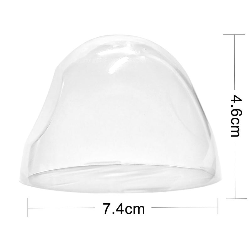 ROMIRUS Feeding Bottle Caps Replacement for Comotomo Baby Bottles 5 Ounce and 8 Ounce 4 Pack - Image 2