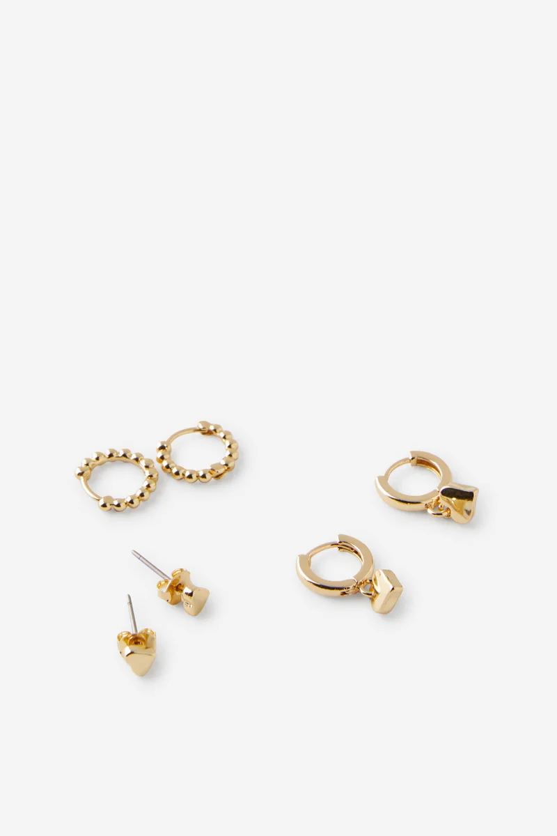 Rubi 3Pk Small Earring