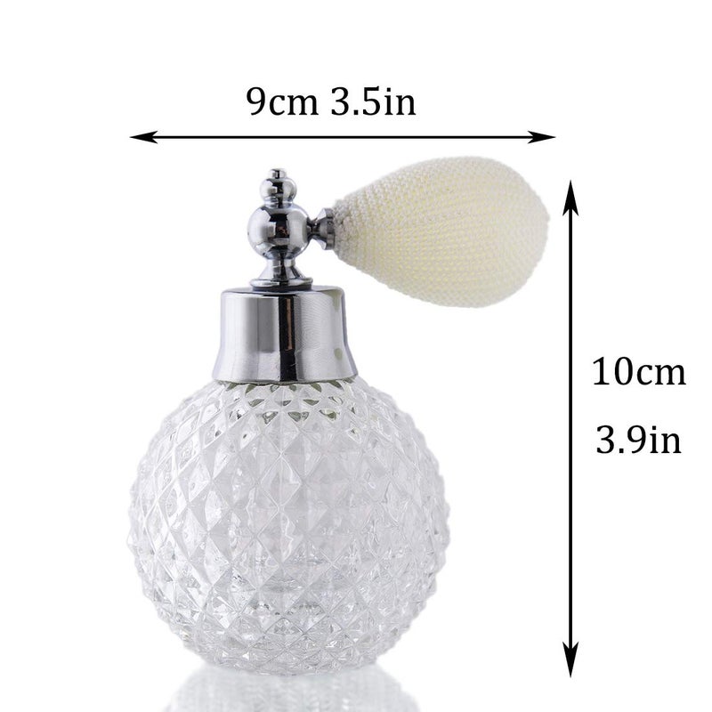 HD H&D Empty Crystal Vintage Perfume Replacement Spray Bottle Atomizer Luxury Series (clear) - Image 5