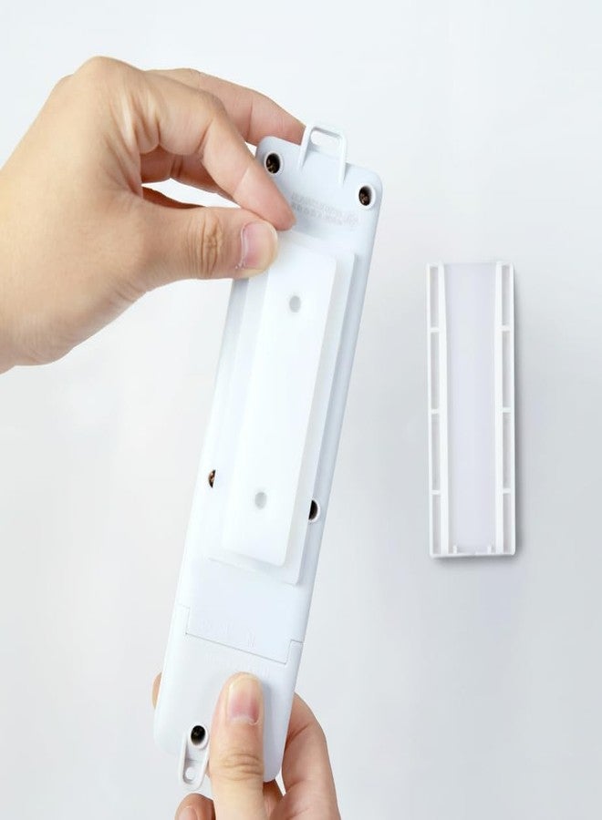 KUCHIFY Adhesive Power Strip Holder Wall Mount - Detachable Plug Board Organizer Bracket for Home & Office | No-Drill Socket Fixer (Pack of 2) - Image 2