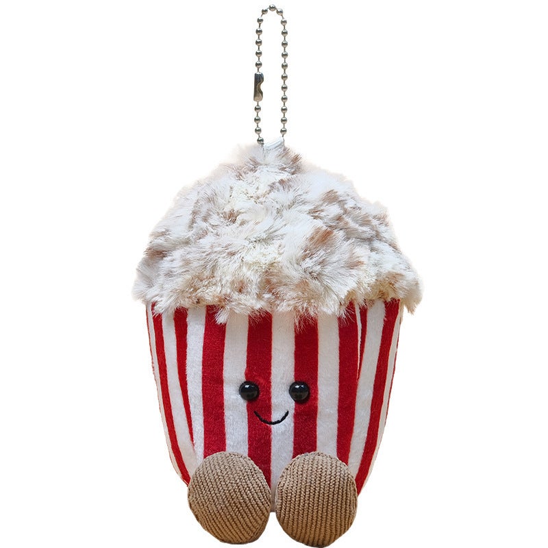 Plush Animal Keychain Pendant Doll, Assorted Designs, 9-11cm - Image 5