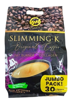 MK Slimming-K Coffee with Collagen Jumbo Pack, 30 Sachets2