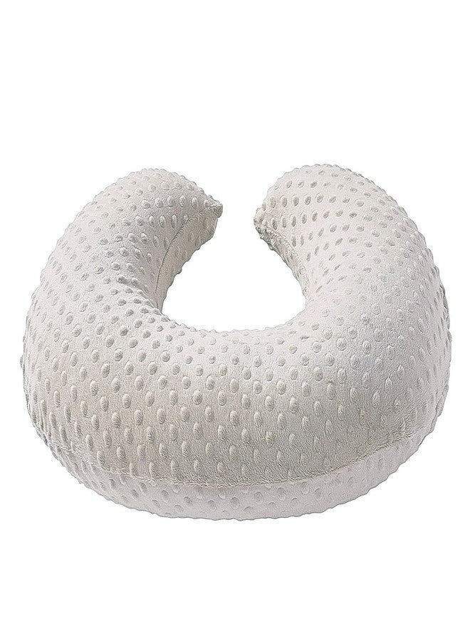 DONOMILO Dots Nursing Pillow Cover, Case Plush Breathable Breastfeeding Pillow Slipcover Fits Nursing Pillow, Super Soft Snug Positioners for Baby Boy Baby Girl (Sand) - Image 3