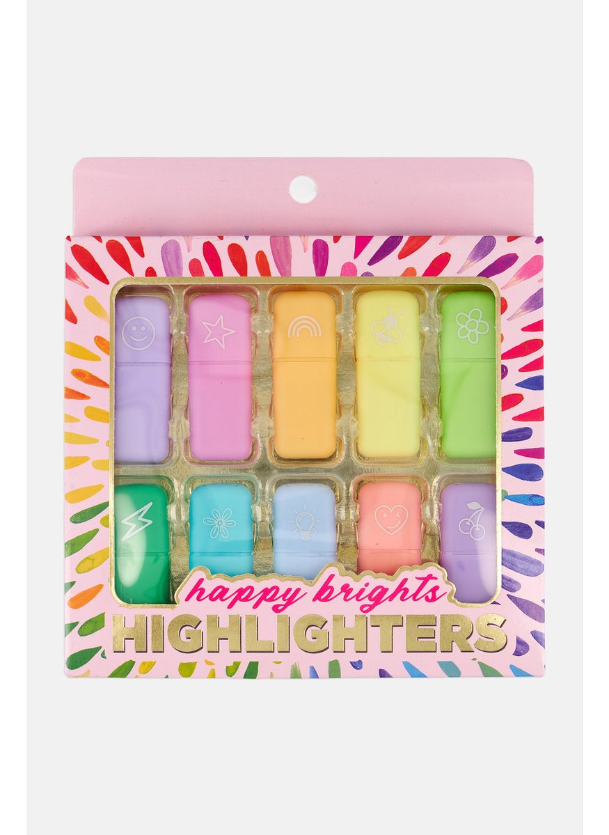 10 Pieces Highlighters, Pink - pzsku/ZFCBB30A2CF6B1E488F4EZ/45/_/1737728223/cc5406ef-58c2-49c8-8a77-929372754016