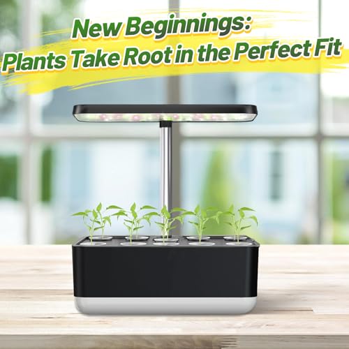 Alphatool Grow Baskets Compatible with AeroGarden - 50 Pcs Hydroponic Baskets, Seed Starters Pods Replacement for Improving Germination Rate Speed, Seeds Starting Kit for Indoor - Image 5