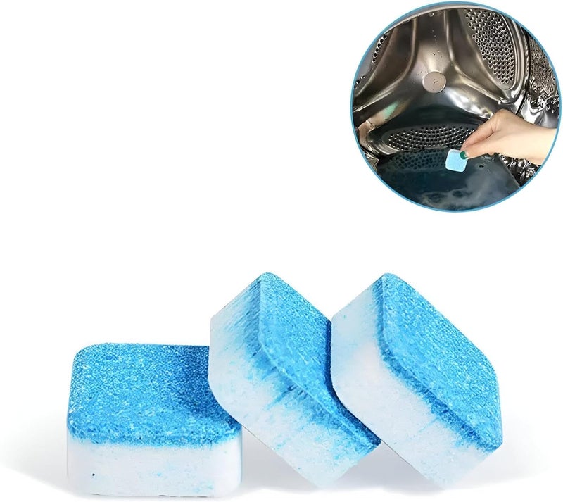 Powerful Cleaning Tablets - 12 Deep Clean Solid Washer Tablets, Natural Biolo... - Image 2
