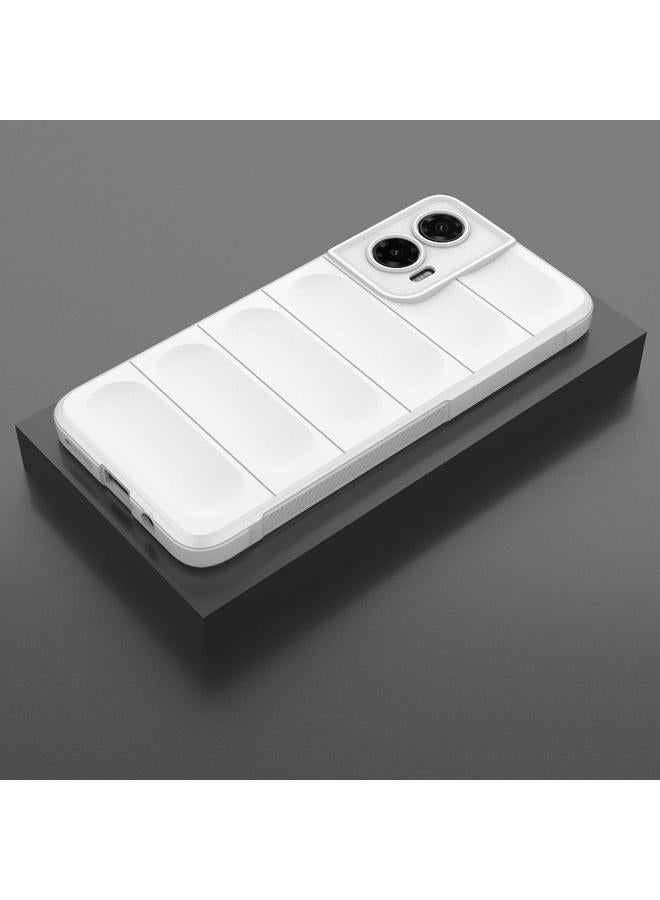 اس-توب جراب لهاتف Motorola Moto G35 5G Global Magic Shield TPU + جراب هاتف من الفلانيل - Image 2