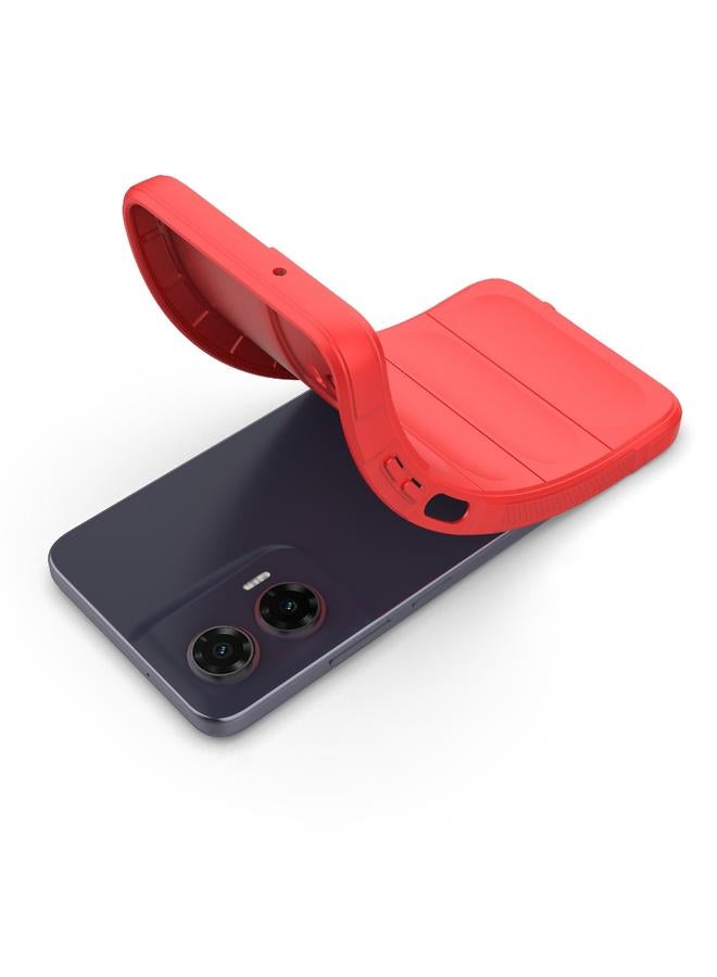 اس-توب جراب لهاتف Motorola Moto G35 5G Global Magic Shield TPU + جراب هاتف من الفلانيل - Image 5