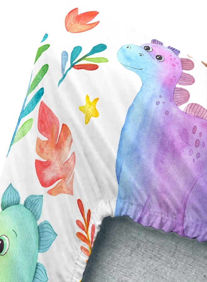 CVHOUSE Dinosaur Fitted Sheet & Bedding Set, Full Size - 4 Piece - Image 4