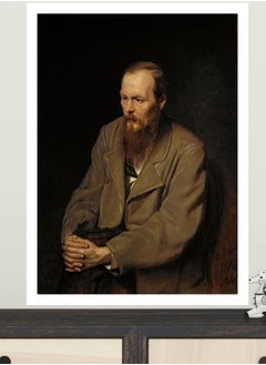 Fyodor Dostoevsky Painting Print, Portait Painting, Vasily Perov Poster, 1872 Painting, Fine Art Print, Wall Art, Famous Paintings, Art Gift