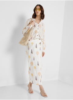 Never fully Dressed Printed Button Down Shirt  - Image 4