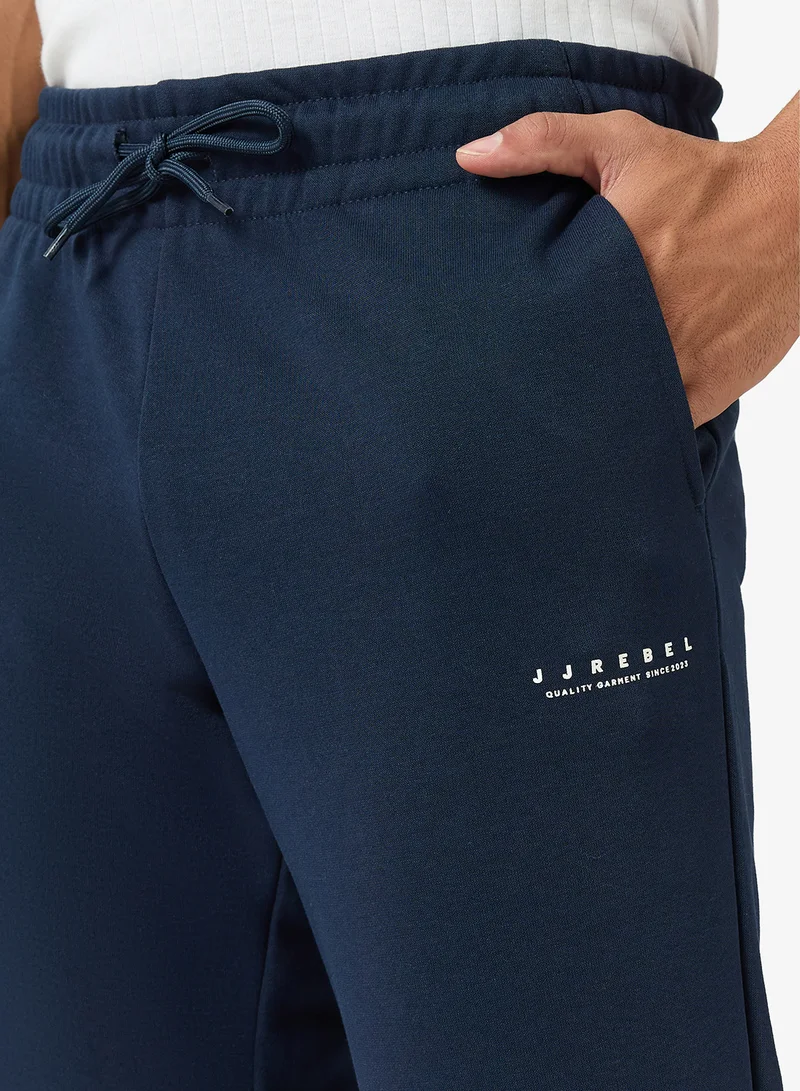 JJ Rebel  Logo Drawstring Sweatpants for Men | Best Price UAE