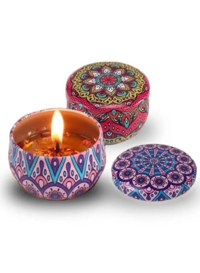 Luxury Scented Soy Candle Set – Premium Fragrances, 2-Pack - Image 1