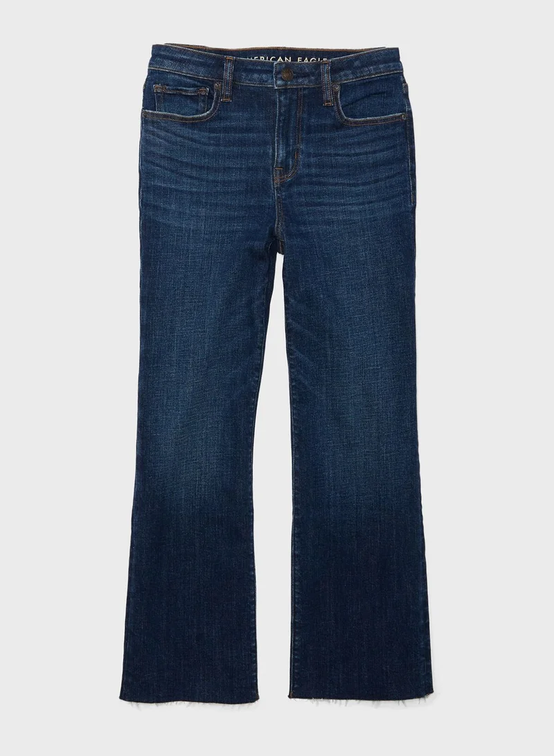 امريكان ايجل High Waist Bootcut Jeans
