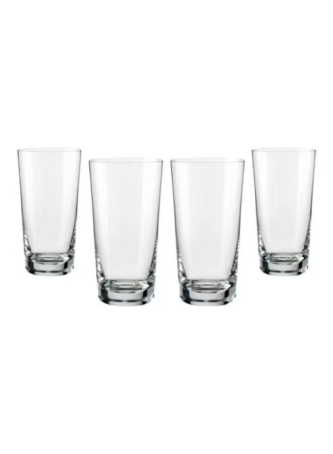 Crystalex Tumbler Water Glass Jive 250ml, Crystalline (Pack of 4) - Image 1