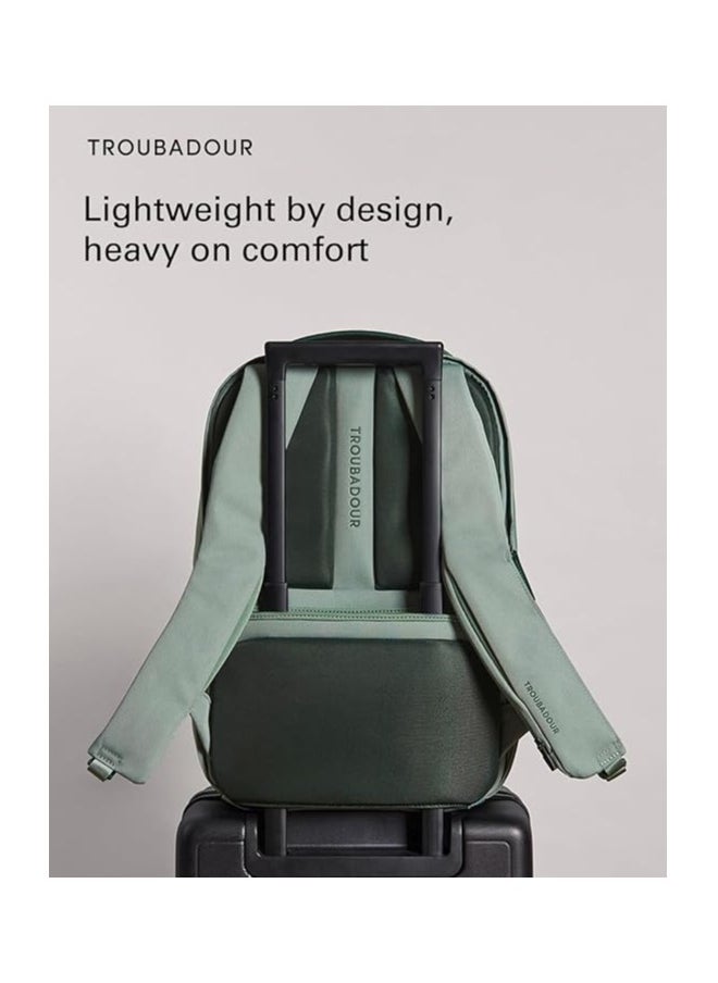 Troubadour - Troubadour Apex 3.0 Backpack Premium Vegan, Waterproof Material - Laptop Sleeve, Comfort Straps-Green - Image 1