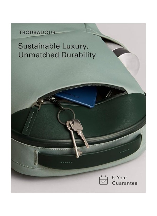Troubadour - Troubadour Apex 3.0 Backpack Premium Vegan, Waterproof Material - Laptop Sleeve, Comfort Straps-Green - Image 1